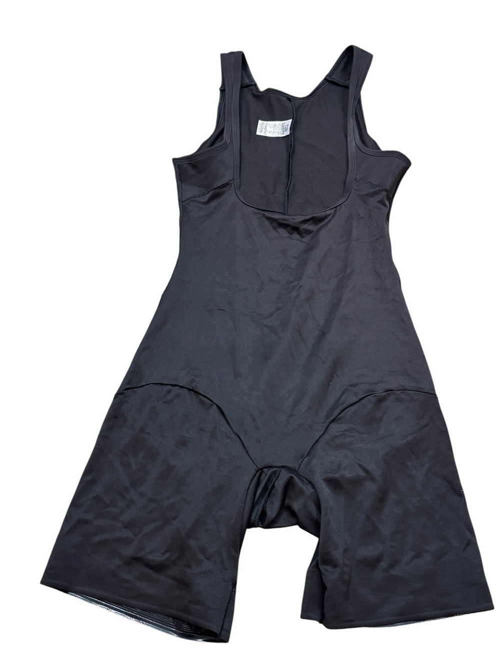 Naomi & Nicole Black Women's Shapewear Bodysuit - Sculpting Short Romper Size XL